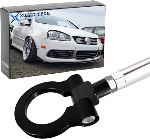 x xotic tech JDM Sport Track Racing Style CNC Aluminio atornillable Gancho de remolque delantero trasero compatible con BMW 2 3 4 5 Series X1 X3 X4