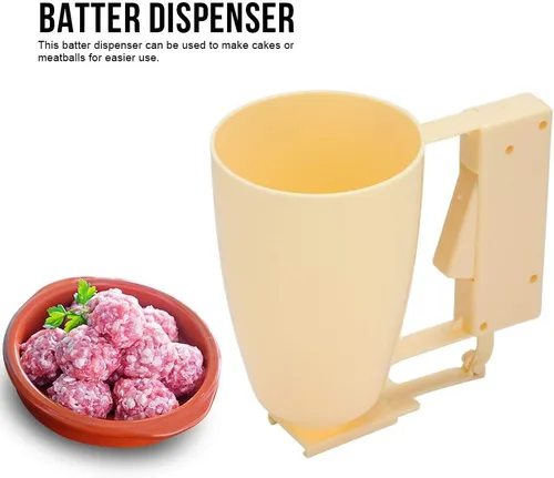 Miniatura 7 de Dispensador de albóndigas de mano, dispensador de masa de mano, fabricante de albóndigas, dispensador de crema para tartas, dispensador de crema