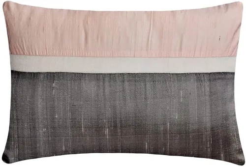 Miniatura 28 de Fabric Mart Direct Funda de cojín para sofá, fundas de cojín decorativas de color verde y gris, de 12 x 12 pulgadas, almohadas de retazos de bloques