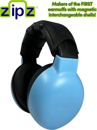 Miniatura 3 de ZIPZ Baby & Toddler Earmuffs - ANSI-Certified Noise Protection, Audiologist-Recommended, Interchangeable Shells (0-4 Yrs)