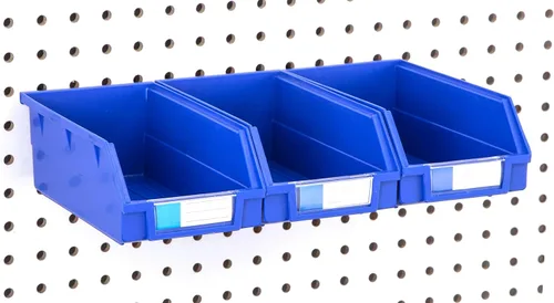 Miniatura 19 de Papeleras de Pegboard – tamaños 3.5", 5", o 7" Negro