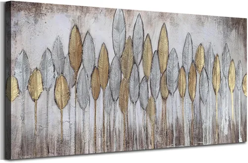 Miniatura 8 de Acocifi Arte abstracto para pared, color beige, neutro, arte moderno para paredes, lienzo para sala de estar, imagen geométrica, pintura