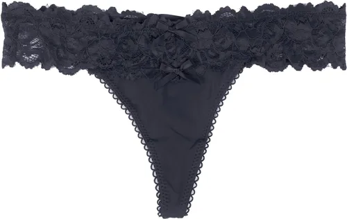 Miniatura 13 de ohyeah Tangas sexy de encaje tangas bragas de tiro bajo ropa interior para mujer de algodón entrepierna braga tangas bragas 4-18