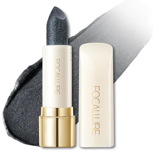 Miniatura 13 de FOCALLURE Lápiz labial brillante hidratante, acabado brillante de perlas, bálsamo labial teñido hidratante con textura cremosa, tinte labial de RD02
