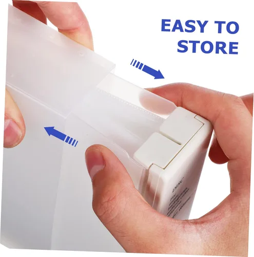 Miniatura 5 de Caja de almacenamiento Maletas de viaje Estuche de cartera Mostrar pantalla Gabinete Soporte de almacenamiento de disco Organizador CD Caja