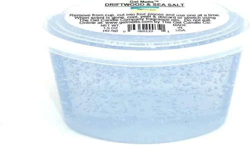 Miniatura 4 de Peel, MELT and Enjoy - Paquete de 3 unidades de cera en gel aromática para calentadores y quemadores Driftwood and SEA Salt Aroma Gel Melts