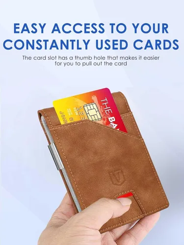 Miniatura 3 de Cartera delgada para hombres, regalos de calcetines de Navidad, regalos para hombres y él, regalos de elefante blanco para adultos, marido, novio