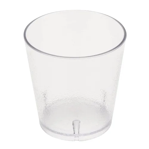 G.E.T. 6608-1-CL-EC - Vasos de plástico resistentes para restaurantes, 8 onzas, transparentes (juego de 4)