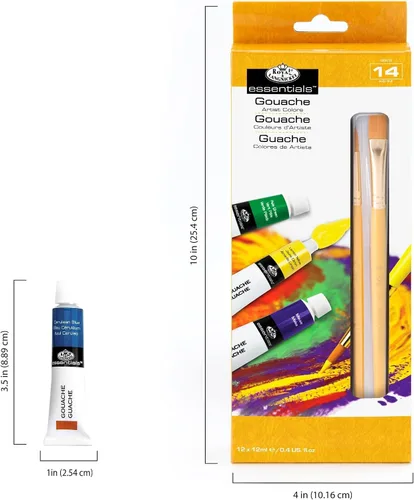 Miniatura 7 de Royal & Langnickel Pintura Gouache, 18 piezas