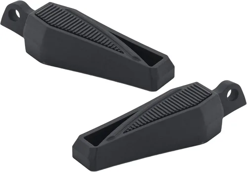 Miniatura 7 de FATECIM Estriberas Phantom para motocicleta con adaptadores de montaje macho ajustables y goma antideslizante universal para Harley Davidson Dyna