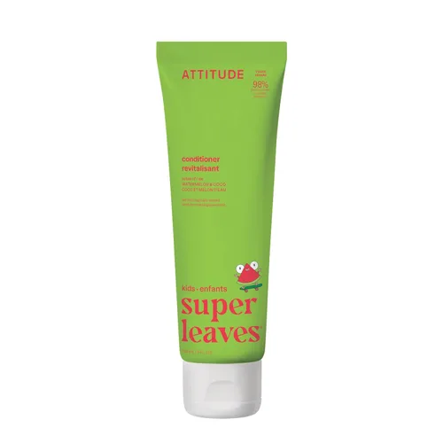 Miniatura 10 de ATTITUDE Acondicionador natural para niños, hipoalergénico, vegano, a base de plantas y minerales, vegano y libre de crueldad, vainilla y pera, 8