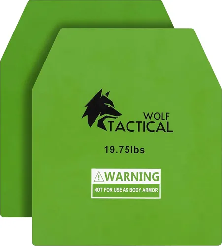 Miniatura 10 de WOLF TACTICAL - Placas de peso para chaleco, pares de 5.75, 8.75, 14.5, 19.75 libras, para WODs, entrenamiento de fuerza, correr, entrenamientos