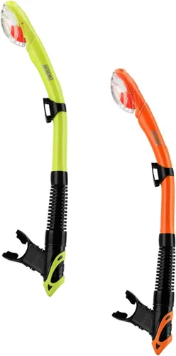 Miniatura 26 de Aegend - Esnórquel seco para buceo para adultos y jóvenes - Equipo de snorkel con válvula seca superior, perfecto para snorkel, buceo libre, Verde