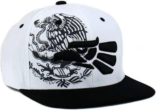 Miniatura 3 de Gorra de béisbol con diseño de bandera de Águila y Águila hecha en mexicana