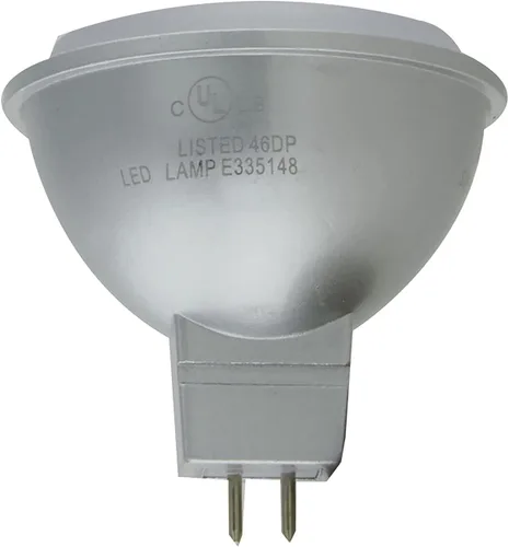Miniatura 4 de Satco S8635 - Bombilla LED MR16 de 8 W con respaldo plateado, base GU 5.3, regulable, haz de 15 grados, 2700 K