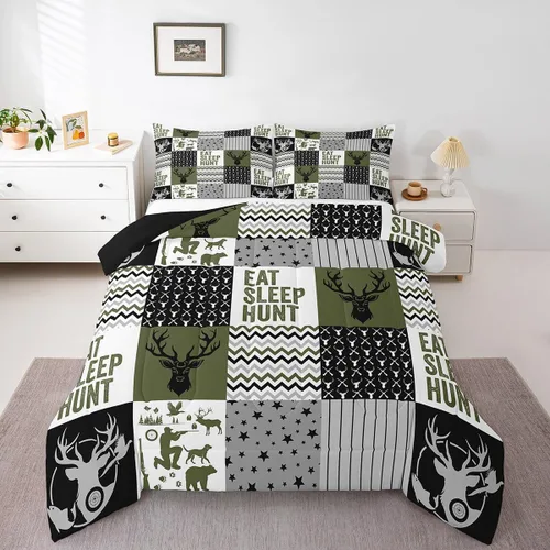 Miniatura 23 de Castle Fairy - Juego de funda de edredón con bandera estadounidense tamaño King, ropa de cama para niñas y adolescentes, funda de edredón con Multi