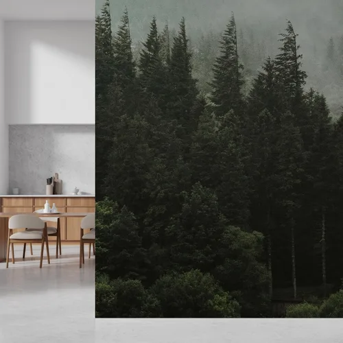 Miniatura 307 de SIGNFORD - Papel tapiz de diseño de bosque, removible para dormitorio o sala de estar, 100 x 144 pulgadas Bosque1-1911-m17
