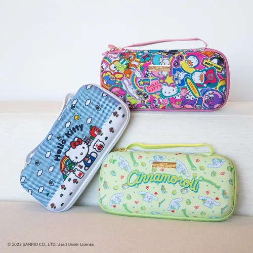 Miniatura 6 de Sonix x Sanrio Carrying Case for Nintendo Switch 1, Protective Travel Case Good Morning Hello Kitty