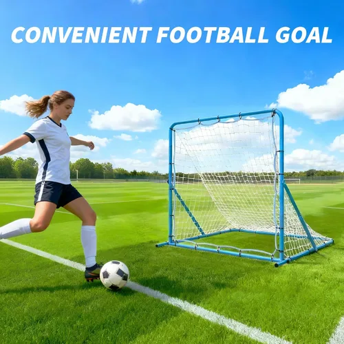 Miniatura 6 de GarveeLife 6X4 Ft Adjustable Soccer Rebounder Net, Heavy Duty Soccer Rebound Net with Iron Frame, Rust Resistant, Football Training Equipment for