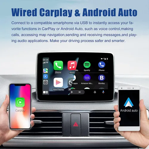 Miniatura 3 de Kit de reajuste de Apple CarPlay y Android Auto para Mazda, TK78-66-9U0C Hub OEM Compatible con el sistema MZD Connect, adaptador Apple CarPlay