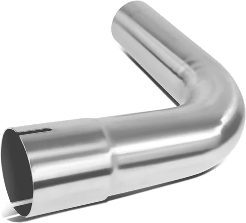 Miniatura 9 de DNA MOTORING ZTL-PP-30-0-RAW Tubo de escape recto de 18 pulgadas para bricolaje, 3 pulgadas de diámetro exterior, ajuste universal, acero suave