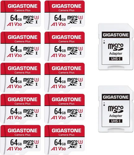 Miniatura 8 de GIGASTONE Paquete de 5 tarjetas micro SD de 32 GB, tarjetas de memoria MicroSDHC para cámaras de seguridad, Wyze Cam, Roku, grabación de video Full