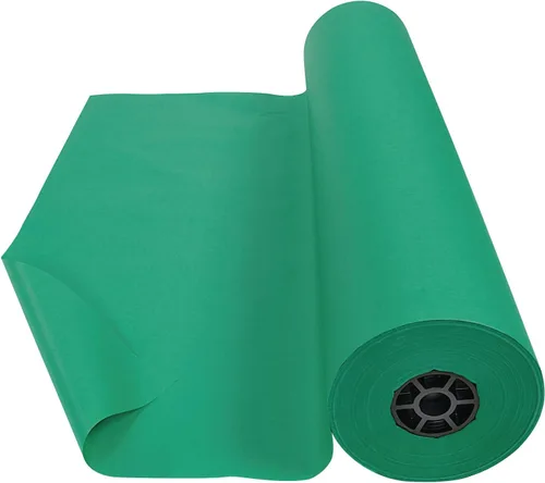 Miniatura 19 de Colorations Rollo de papel de doble superficie Suministros para el aula para artes y manualidades Negro (36" x 1000') (Artículo # DSBK)