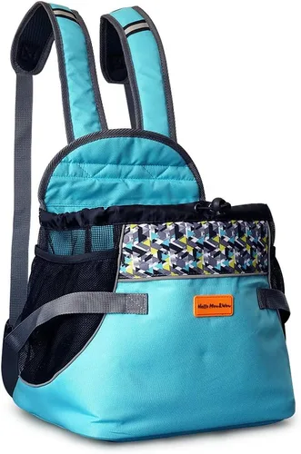Miniatura 7 de Cinf Transportador para perros extra pequeño ajustable en la parte delantera y trasera, mochila de viaje para razas de taza de té de 2 a 4 libras