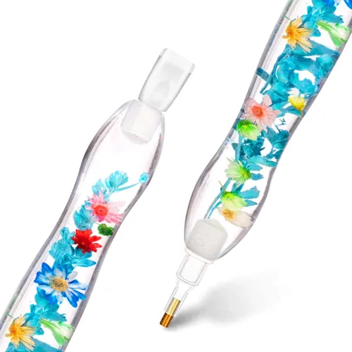 Miniatura 4 de Praise V Do Kit de herramientas de taladro de pintura de diamante 5D con flores, para adultos, con puntas de bolígrafo, selector de gemas para arte