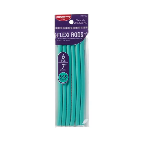 Miniatura 10 de Red by Kiss Flexi Rods - Rizador de pelo sin calor para rizos glamorosos de los años 90, ondas de playa, antideslizantes, estilizador de sueño