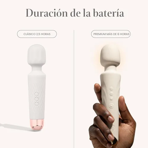 Miniatura 2 de Ava Vibrador de varita sexual [vibrador estimulador de clítoris] Vibrador para mujer Juguete sexual Regalos para mujeres 20 patrones y 8