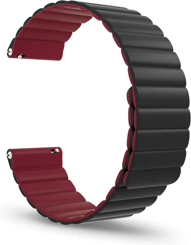 Correa de reloj magnética, correa de silicona de liberación rápida para reloj inteligente, 0.787 in, 0.866 in, para Galaxy Watch de 1.654 pulgadas,