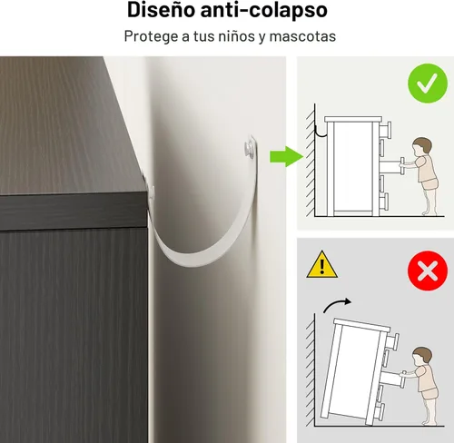 Miniatura 3 de Jocoevol Cómoda Moderna Negra de 6 Cajones - Cómoda Simple para Dormitorio, Closet, Sala de Estar, Pasillo, Entrada, Cómoda Doble de Almacenamiento