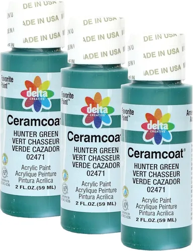 Miniatura 29 de Delta Creative Ceramcoat - Pintura acrílica en varios colores (2 onzas), 2436, carbón