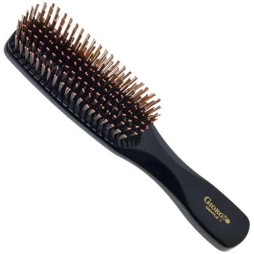 Miniatura 17 de Giorgio Cepillo desenredante suave para el cabello, cerdas de doble longitud para hombres, cabello fino y grueso, masajeador de cuero cabelludo