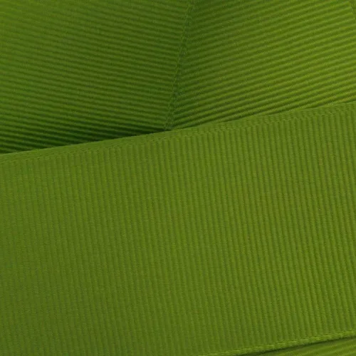 Miniatura 62 de Cinta de grogrén verde ácido de 7/8" sólido carrete de 5 yardas (0.866 in) HBC