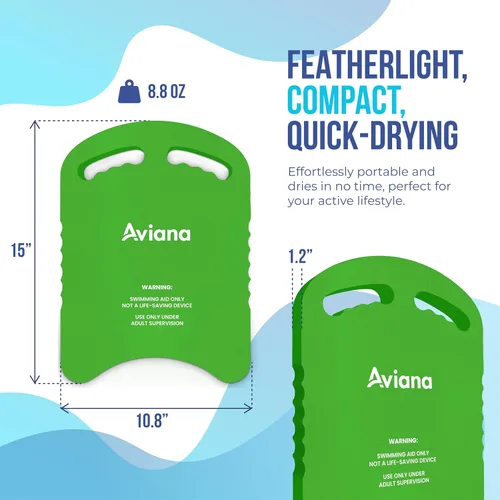 Miniatura 4 de Junior Kickboard Buoy for Youth Children & Toddlers Swimming Aid & Exercise Training Board for Kids to Learn to Swim with Kick Boards in Pool BPA