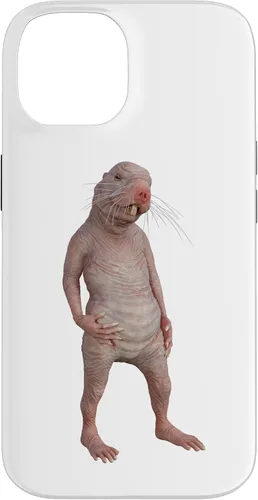 Miniatura 4 de Live Weird - Carcasa para iPhone 17, diseño de ratas topos desnudas