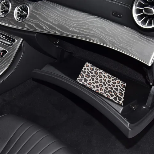 Miniatura 6 de LumiMokki Portador Premium de Tarjeta de Registro de Automóvil y Seguro con Cierre Magnético, Organizador de Automóvil para Guantera del Vehículo