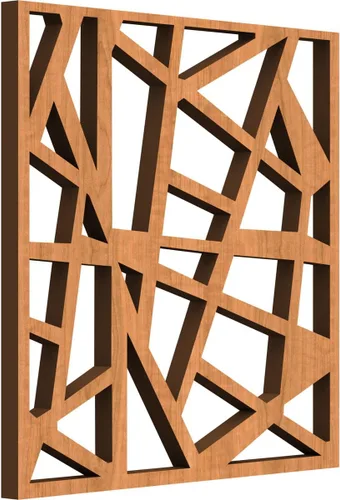 Miniatura 25 de Ekena Millwork WALW08X08X0250HSBRO - Paneles de pared de madera con calado decorativo extra pequeño Harrisburg, roble rojo rojo (Red Oak)