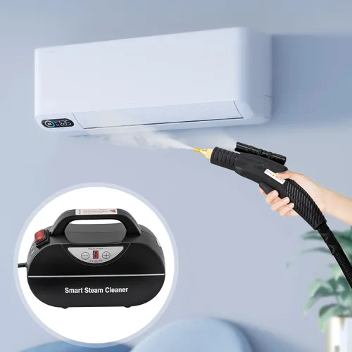 Miniatura 4 de Limpiador de vapor de 1800 W, máquina de limpieza de vapor de alta presión de alta temperatura, limpieza a vapor de mano multifunción para cocina