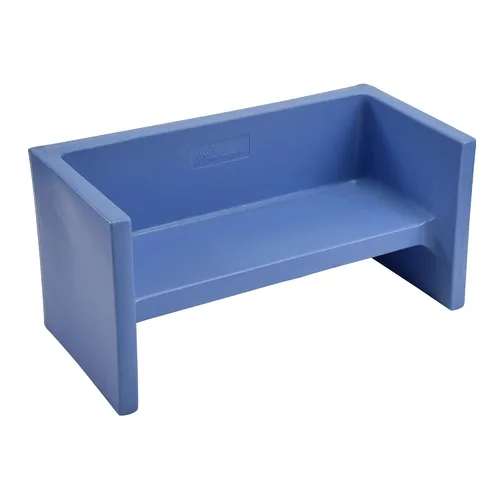 Miniatura 29 de Children's Factory Silla cúbica 3 en 1 para niños, muebles de aula de asientos flexibles, paquete de 1, color verde