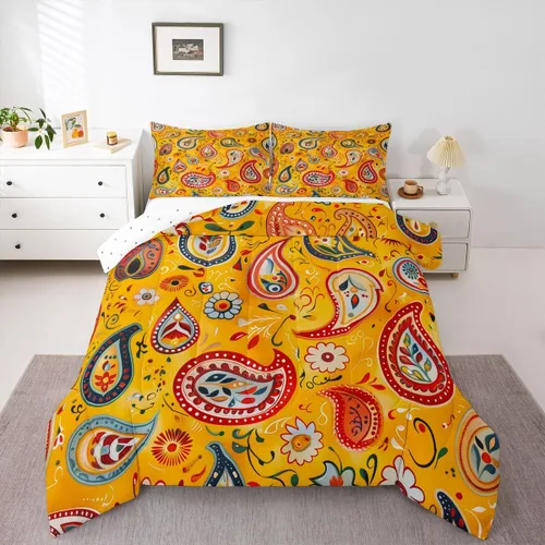 Miniatura 25 de Castle Fairy Rose Lipstick Bedding Set Elegant Quilted Comforter Set Twin Size,Women Cosmetic Duvet Insert with 1 Pillow Sham for Kids Boys Girls