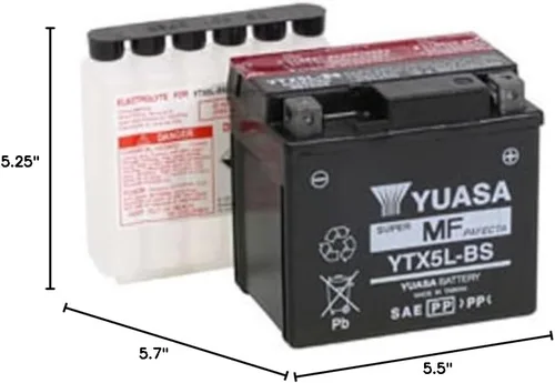 Miniatura 6 de Batería Yuasa YUAM32X5B YTX5L-BS, Batería, Multi