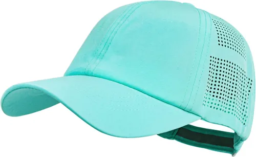 Gorra de béisbol de secado rápido para mujeres, sombreros para el sol, malla ligera, protección UV para deportes al aire libre - múltiples colores
