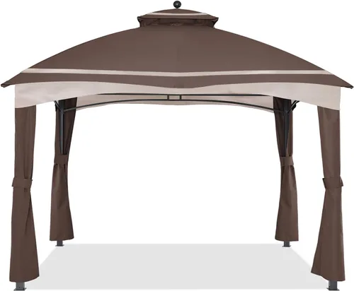 Miniatura 13 de ABCCANOPY - Paredes de red de repuesto para cenador de 10' x 12' en gris