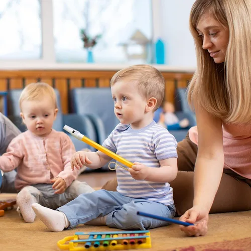 Miniatura 7 de Boao 2 piezas de silbato deslizante para niños y adultos, juguete de instrumento musical, silbato para juegos educativos de clase, fiesta