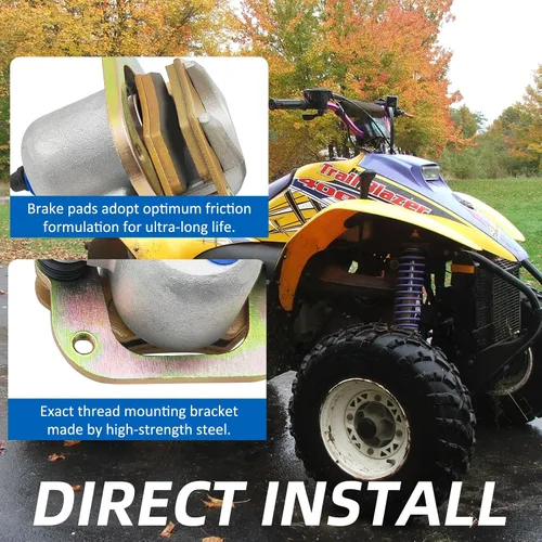 Miniatura 4 de Pinza de freno delantera izquierda derecha para Polaris Sportsman 335 Big Boss 300 6X6 250 Magnum 425 2X4 Scrambler 400 500 Sport 400L Trail Blazer