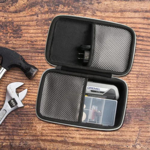 Miniatura 8 de Aenllosi Estuche rígido compatible con Dremel Lite 7760 N/10 4V Li-Ion herramienta giratoria inalámbrica