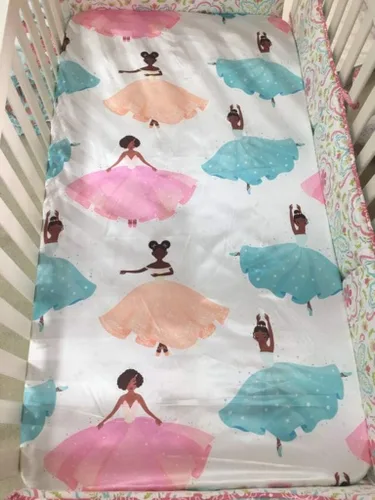 Miniatura 16 de Sábana bajera ajustable de satén para cama infantil, cama individual, sofá cama para retener la humedad del cabello (sábana individual)